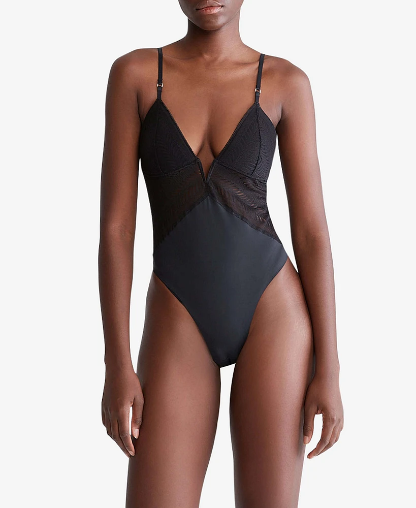 Body Calvin Klein Mujer Negro