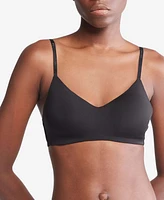 Bralette Calvin Klein Lightly Lined Mujer Negro