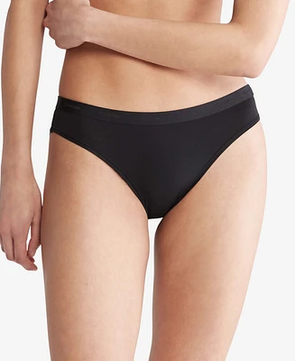 Bikini Calvin Klein Nylon Mujer Negro