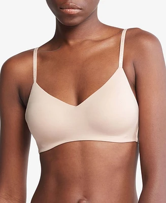 Bralette Calvin Klein Lightly Lined Mujer Beige