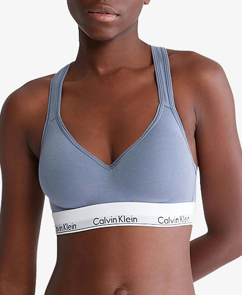 Bra Calvin Klein Modern Cotton Mujer Azul