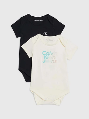 Pañaleros Calvin Klein Paquete de 2 Bebé Negro