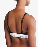 Bralette Calvin Klein Modern Cotton Mujer Negro