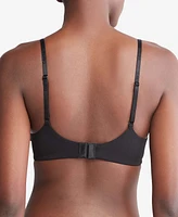 Bralette Calvin Klein Lightly Lined Mujer Negro