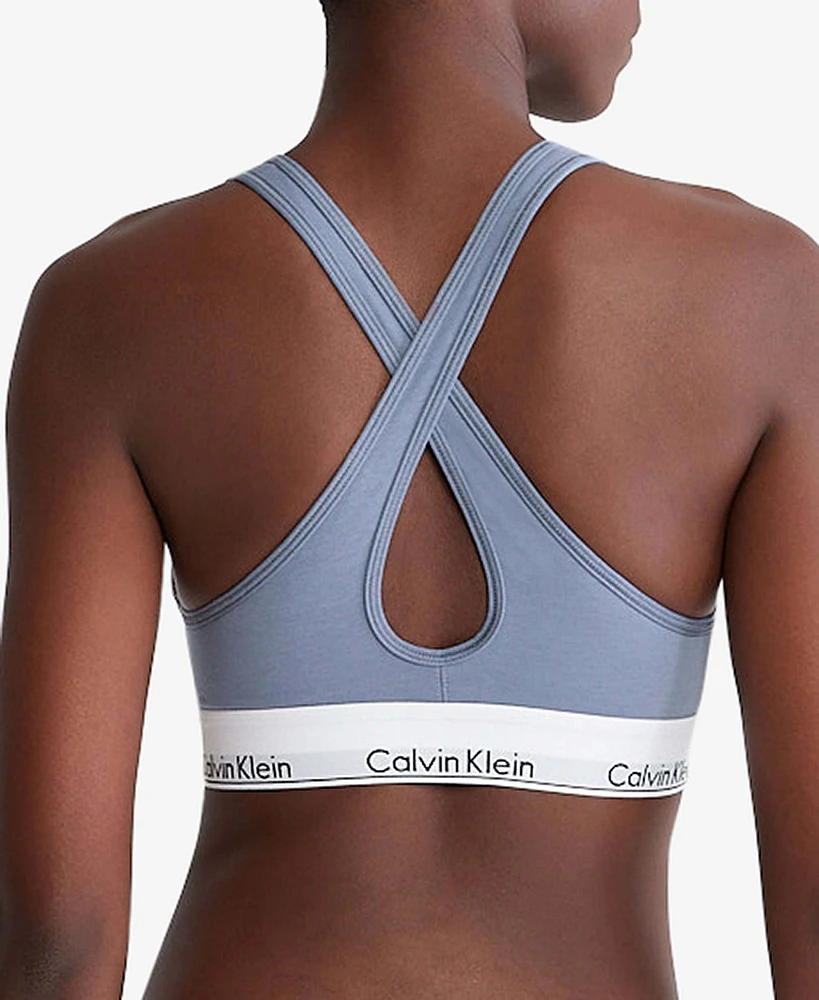 Bra Calvin Klein Modern Cotton Mujer Azul