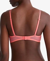 Brasier Calvin Klein Sheer Marquisette Mujer Rosa