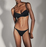 Bikini Calvin Klein Essentials Mujer Negro