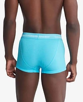 Trunks Calvin Klein Micro Stretch Paquete de 3 Azul