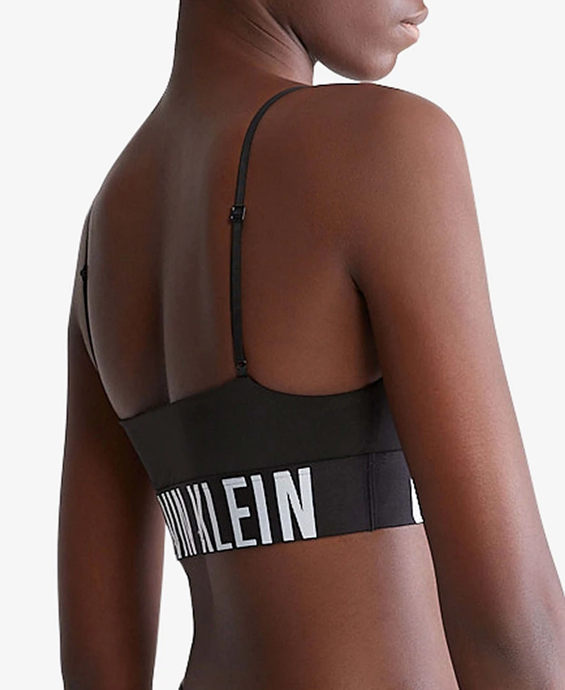 Bralette Calvin Klein Intense Power Mujer Negro