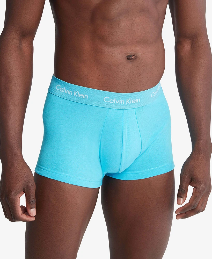 Trunks Calvin Klein Micro Stretch Paquete de 3 Azul