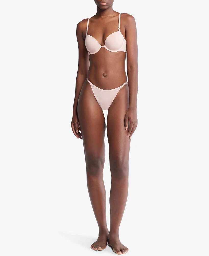 Brasier Calvin Klein Sculpt Push-Up Mujer Beige