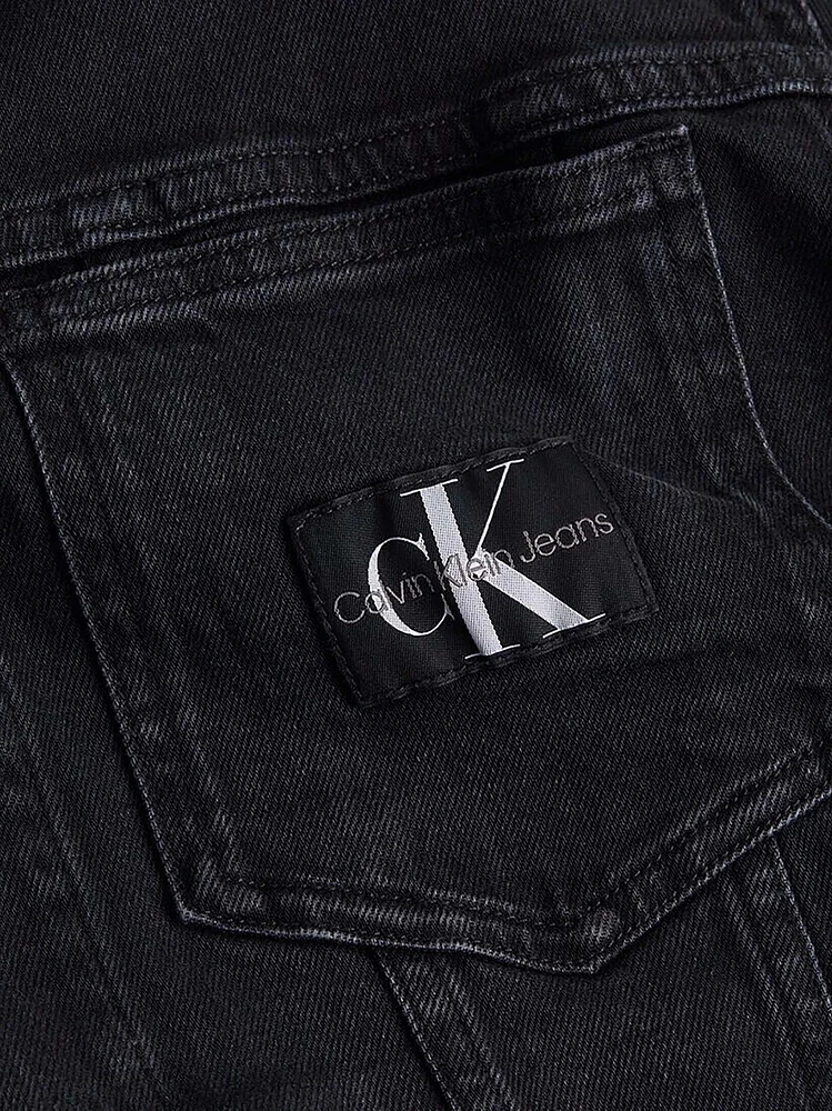 Chamarra Calvin Klein Denim Hombre Negro