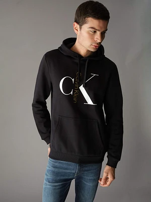 Sudadera Calvin Klein Monograma Hombre Negro