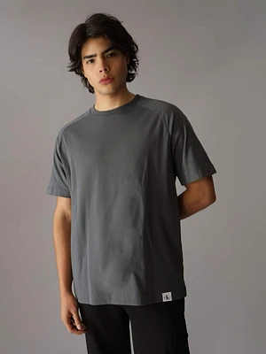 Playera Calvin Klein Monograma Hombre Gris