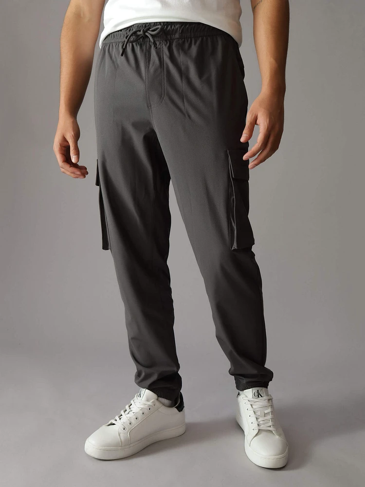 Jogger Calvin Klein Cargo Hombre Gris