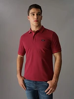 Polo Calvin Klein Logo Hombre Rojo