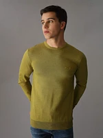 Suéter Calvin Klein Jaspeado Hombre Verde
