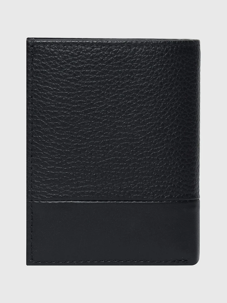 Cartera Calvin Klein de Piel Hombre Negro - Talla: Única