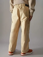 Jogger Calvin Klein con Logo Hombre Beige