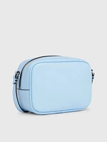 Bolsa Calvin Klein Crossbody Monologo Mujer Azul - Talla: Única