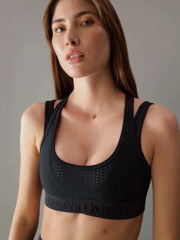 Top Calvin Klein Deportivo Mujer Negro