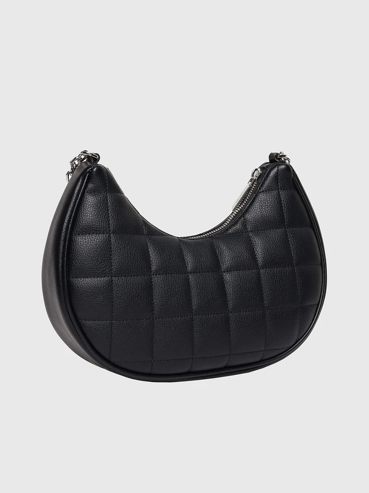 Bolsa Calvin Klein Shoulder Mujer Negro - Talla: Única