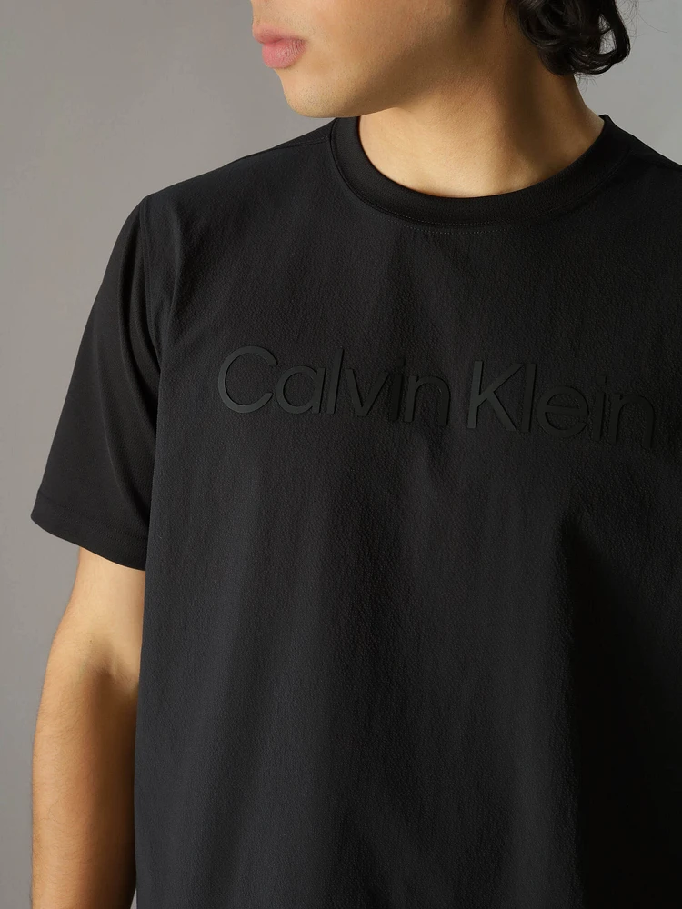 Playera Calvin Klein Sport Hombre Negro