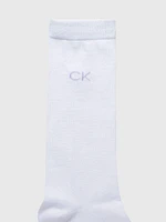 Calcetines Calvin Klein Soft Crew Paquete de 3 Mujer Blanco - Talla: Única