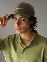 Gorra Calvin Klein con Logo Verde Olivo - Talla: Única