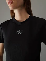 Top Calvin Klein con Logo Mujer Negro