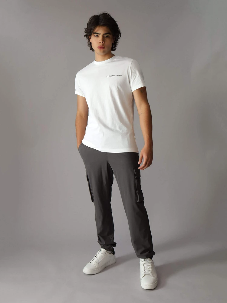 Jogger Calvin Klein Cargo Hombre Gris