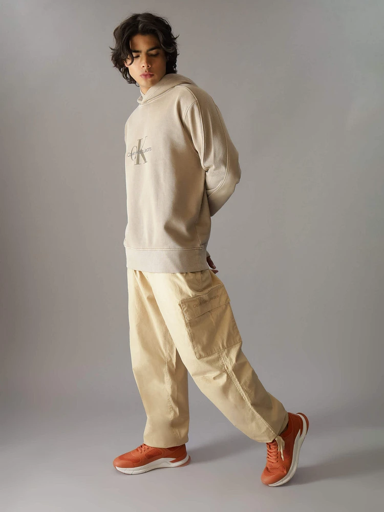 Jogger Calvin Klein con Logo Hombre Beige