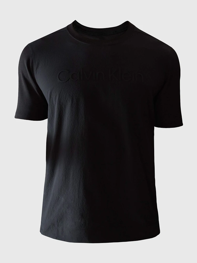 Playera Calvin Klein Sport Hombre Negro