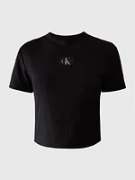 Top Calvin Klein con Logo Mujer Negro