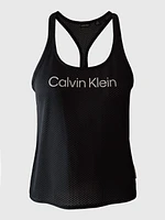 Top Calvin Klein Sport Mujer Negro