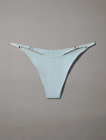 Tanga Calvin Klein Minimalist Mujer Azul