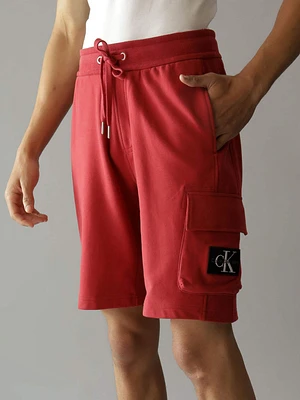 Short Calvin Klein Logo Hombre Rojo