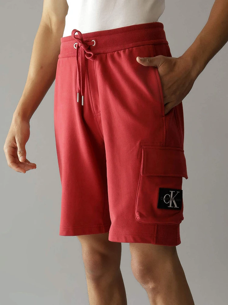 Short Calvin Klein Logo Hombre Rojo