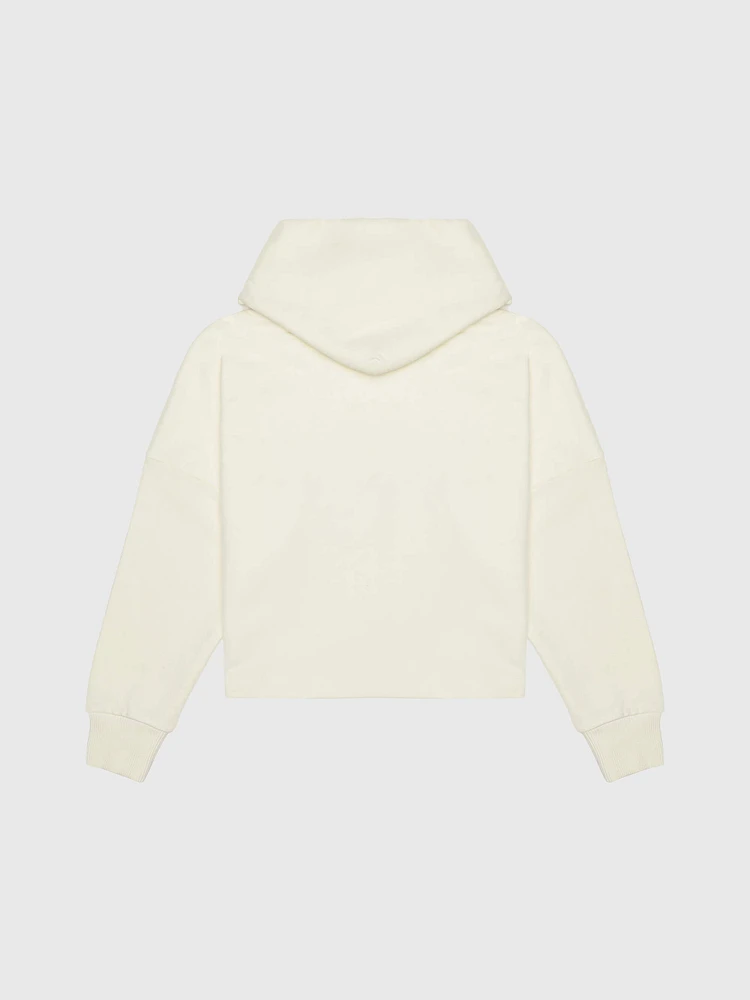 Sudadera Calvin Klein Monograma Niña Beige