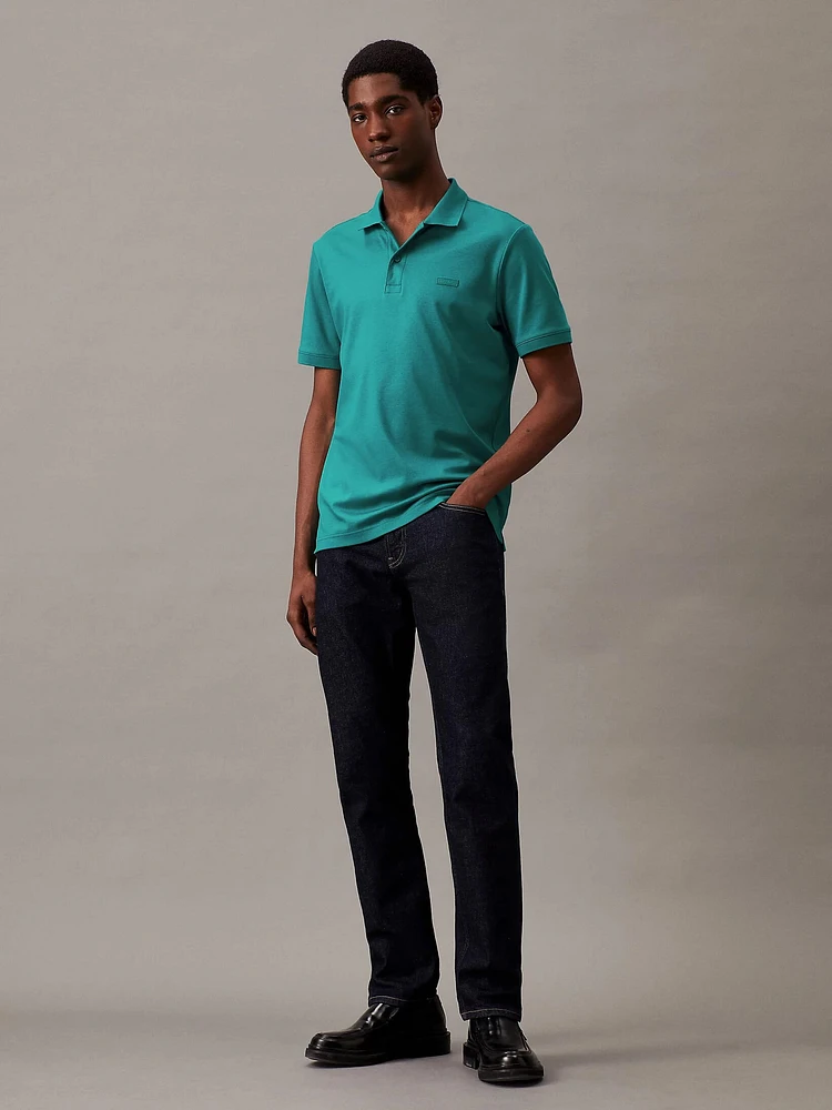 Polo Calvin Klein Slim Hombre Azul