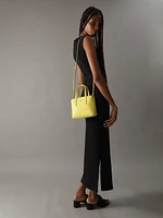 Bolsa Calvin Klein Crossbody Mujer Amarillo - Talla: Única