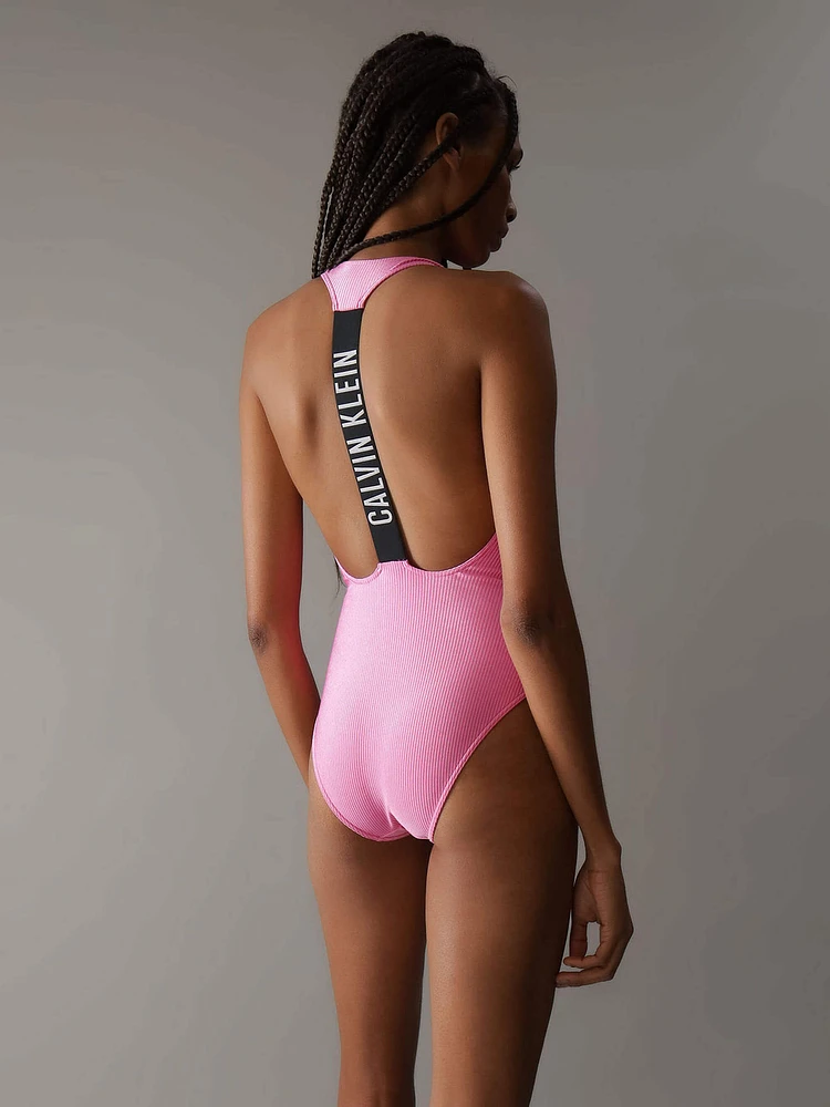 Traje de Baño Calvin Klein Logo Mujer Rosa