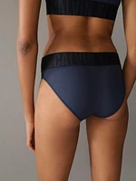 Bikini Calvin Klein Intense Power Mujer Azul Marino