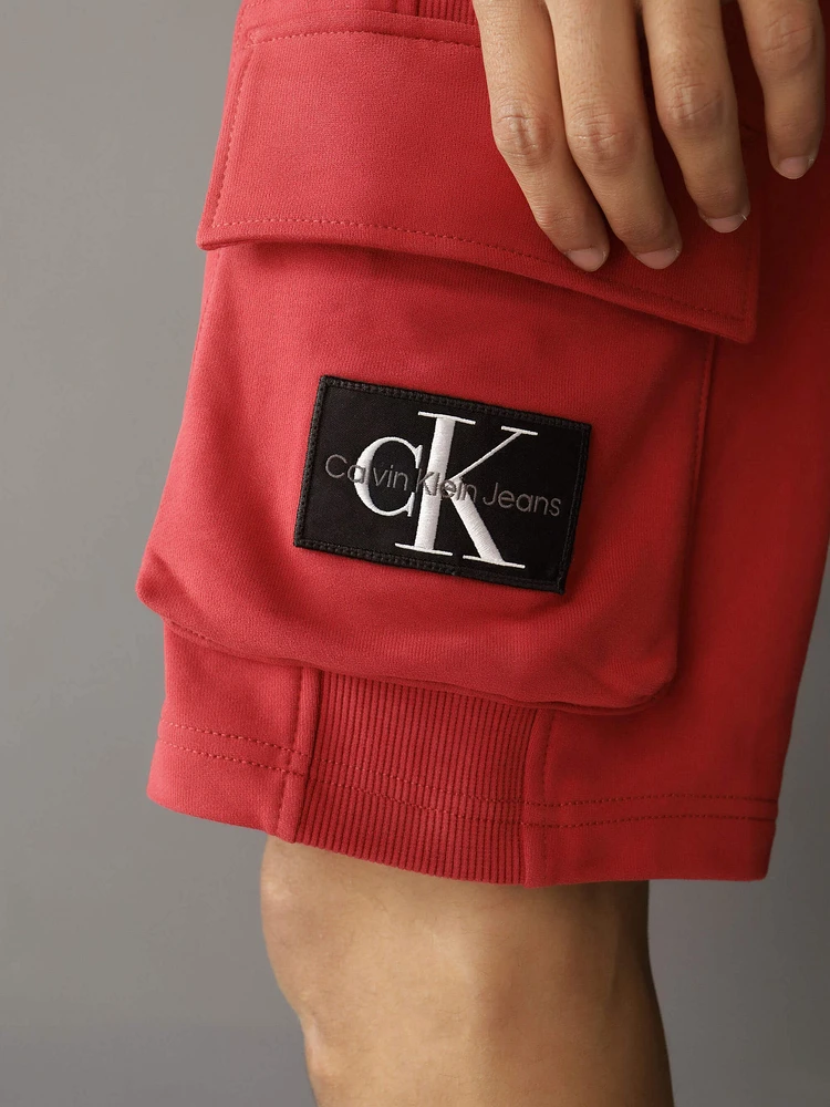 Short Calvin Klein Logo Hombre Rojo