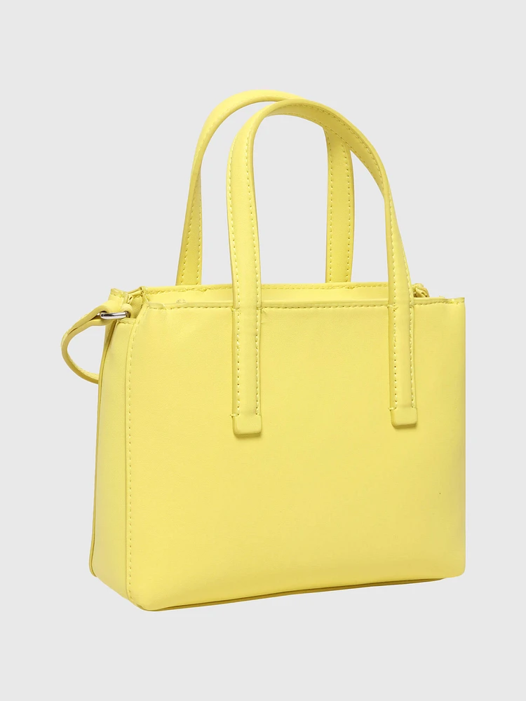 Bolsa Calvin Klein Crossbody Mujer Amarillo - Talla: Única