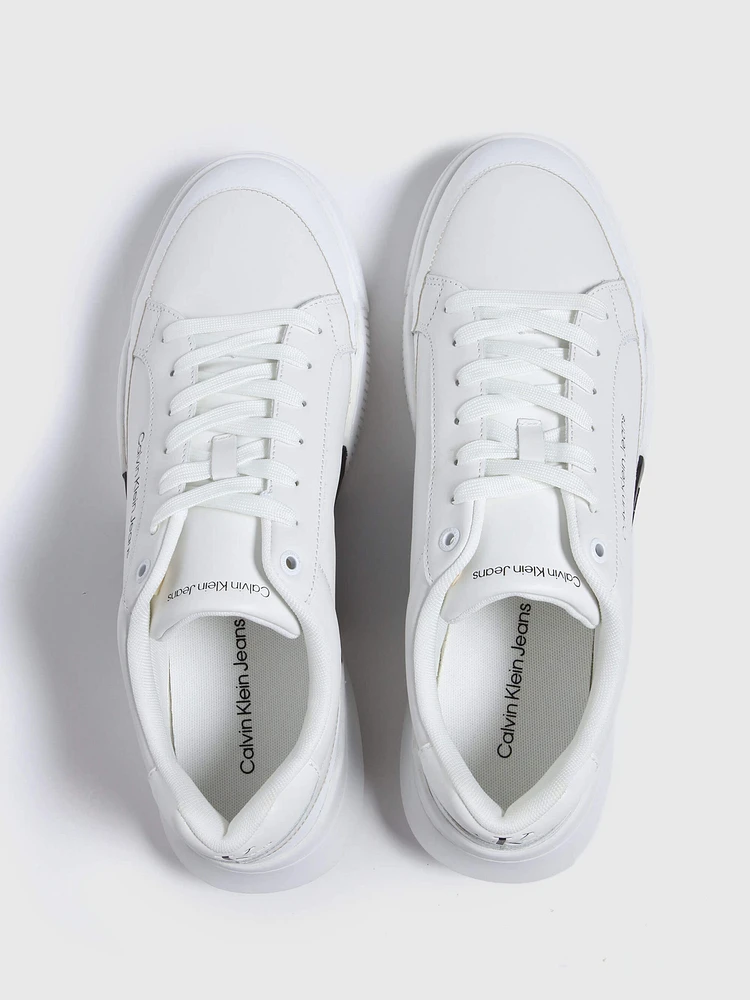 Tenis Calvin Klein de Piel Hombre Blanco