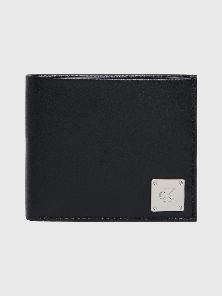 Cartera Calvin Klein de Piel Hombre Negro - Talla: Única