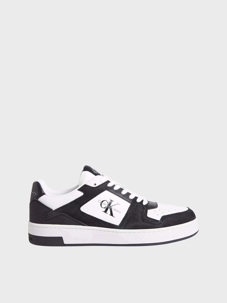 Tenis Calvin Klein Logo Hombre Negro