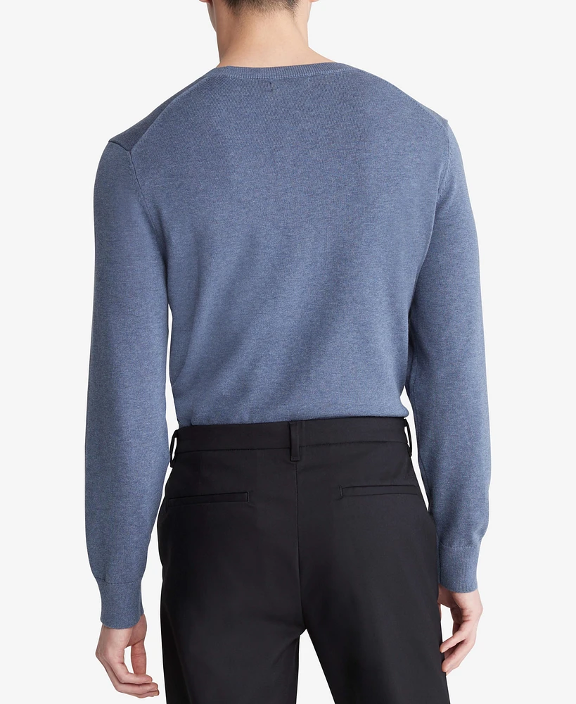 Suéter Calvin Klein Monograma Hombre Azul