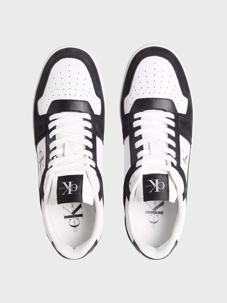 Tenis Calvin Klein Logo Hombre Negro